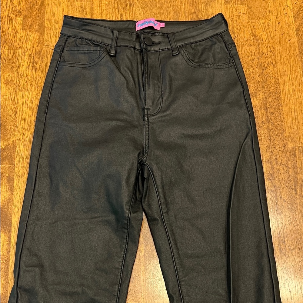 Edikted Black Flare Leg Women's Jeans